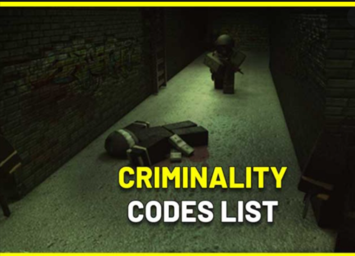 Criminality Codes Roblox How you can Redeem the Codes? Krafitis