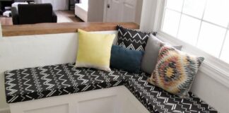 bench cushion covers